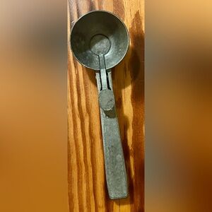 Vintage Metal Ice Cream Scoop Trigger Disher Thumb Press Kitchen Utensil